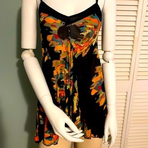 French Connection Opal Jersey Strappy Tank Top